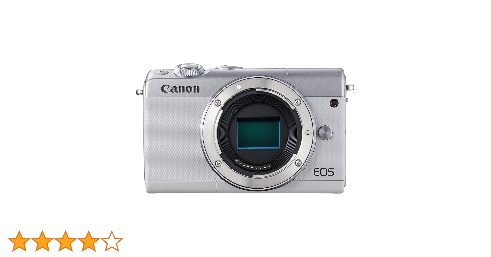 Canon - 新品 Canon ミラーレス一眼　EOS M100 レンズ付 ホワイト EOS M キヤノン Canon ミラーレス一眼 M100 レンズキット